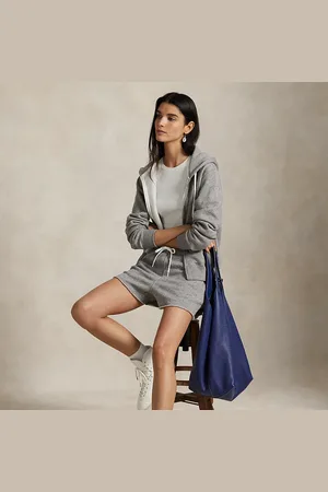 Ralph Lauren Fleece short met trekkoord