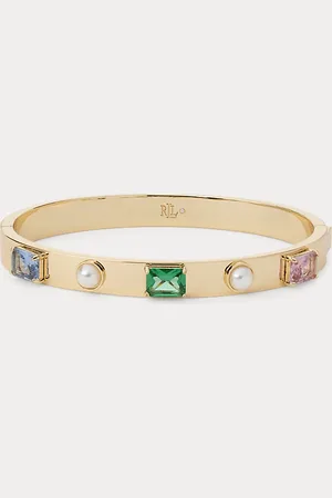 Ralph Lauren Vergulde armband met imitatieparels