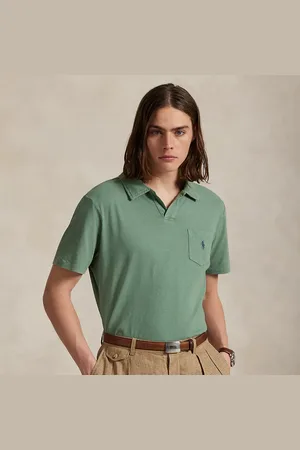 Ralph Lauren Standard fit katoen-linnen Polo shirt
