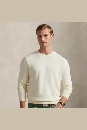Ralph Lauren Katoen-kasjmier trui met ronde hals