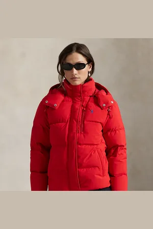 Ralph Lauren Gewatteerd donsjack met capuchon