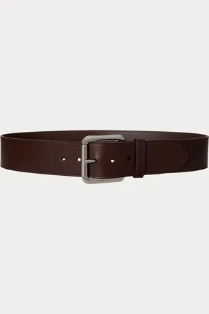 Ralph Lauren Brede vachetta leren riem