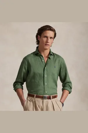 Ralph Lauren Custom fit linnen overhemd
