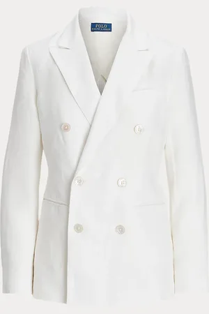 Ralph Lauren Linnen double-breasted blazer