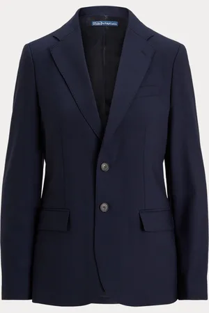 Ralph Lauren Blazer van wolmix met stretch