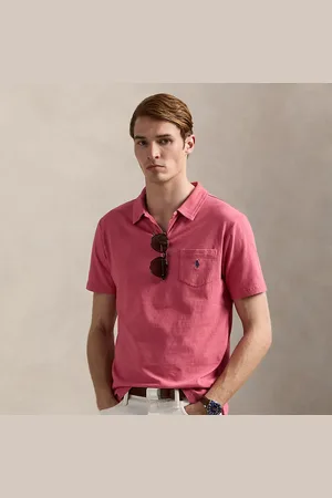 Ralph Lauren Standard fit katoen-linnen Polo shirt