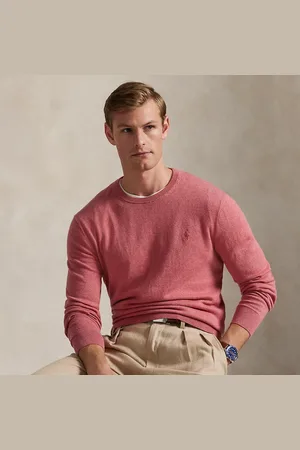 Ralph Lauren Katoen-kasjmier trui met ronde hals