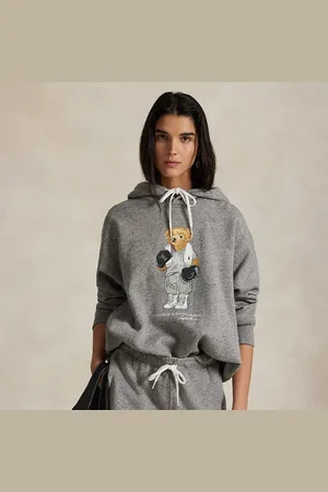Ralph Lauren Fleece hoodie met Polo Bear
