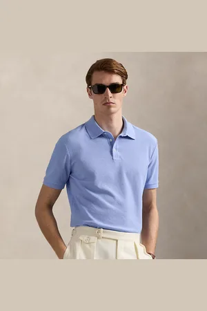 Ralph Lauren Standard fit honingraat-mesh Polo-shirt