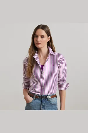 Ralph Lauren Petite - Classic fit gestreept overhemd