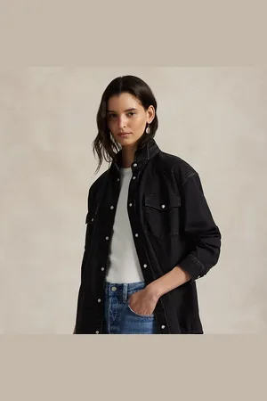 Ralph Lauren Big fit denim western overhemd