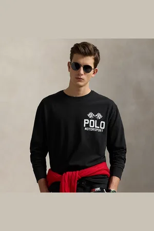 Ralph Lauren Classic fit slubjersey T-shirt met print