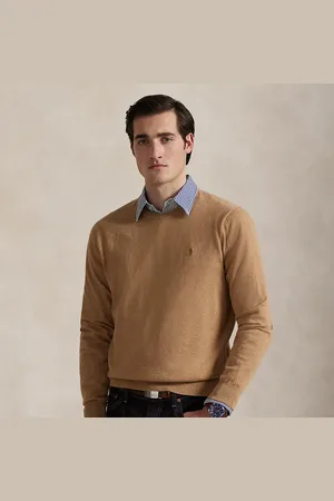 Ralph Lauren Katoen-kasjmier trui met ronde hals