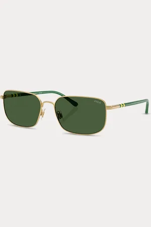 Ralph Lauren Heritage zonnebril met rugbystreep