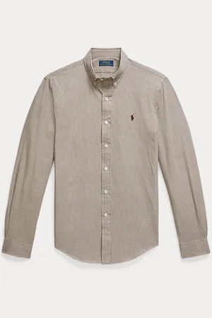Ralph Lauren Slim fit stretch pied-de-poude overhemd