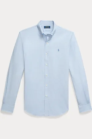 Ralph Lauren Slim fit stretch pied-de-poude overhemd