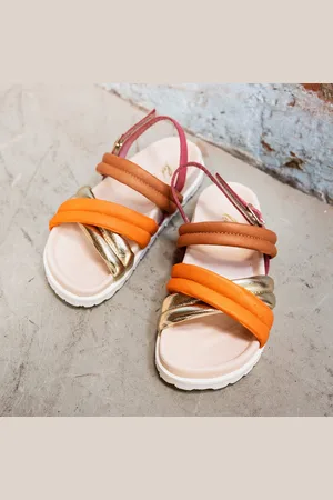 Red Rag Cognac Sandalen | 19366
