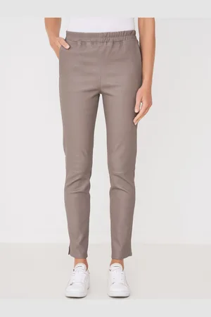 REPEAT cashmere Leren broek