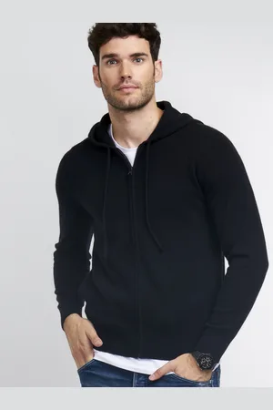 REPEAT cashmere Zip-hoodie van cashmere