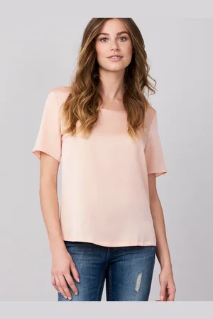 REPEAT cashmere T-Shirt van zijde