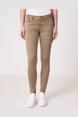 REPEAT cashmere Skinny damesbroek