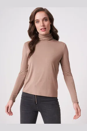 REPEAT cashmere Coltrui van elastische jersey