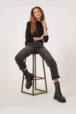 REPEAT cashmere Coltrui van elastische jersey