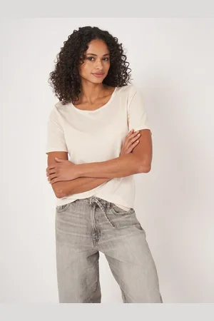 REPEAT cashmere Basic dames T-shirt