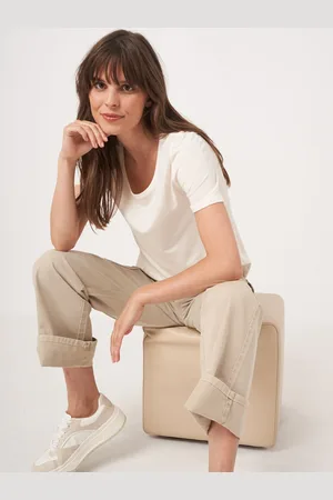 REPEAT cashmere Basic dames T-shirt