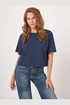 REPEAT cashmere Boxy loose fit T-shirt