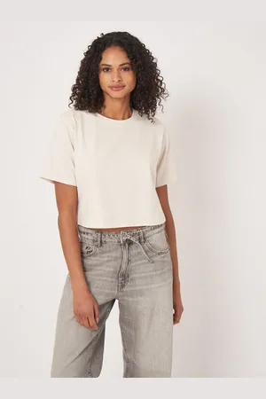 REPEAT cashmere Boxy loose fit T-shirt