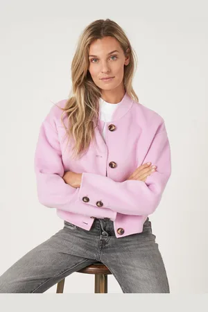 REPEAT cashmere Kort jasje van wolmix
