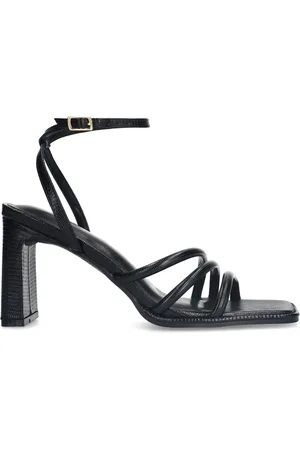 Sacha Zwarte sandalen met hak