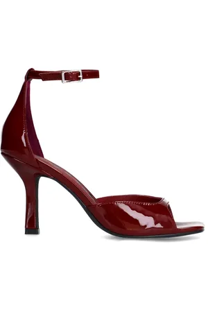Sacha Rode sandalen met hak
