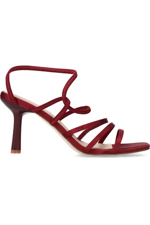 Sacha Rode sandalen met hak
