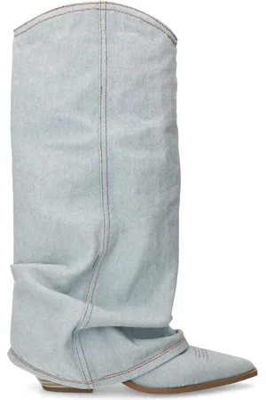 Sacha Denim cowboylaarzen met flap