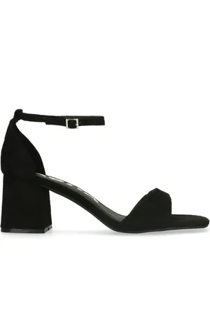 Sacha Zwarte sandalen met hak