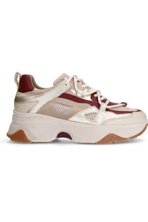 Sacha Sneakers met burgundy details