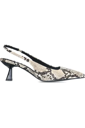 Sacha Slingback pumps met snake print