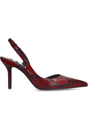Sacha Rode snake slingback pumps