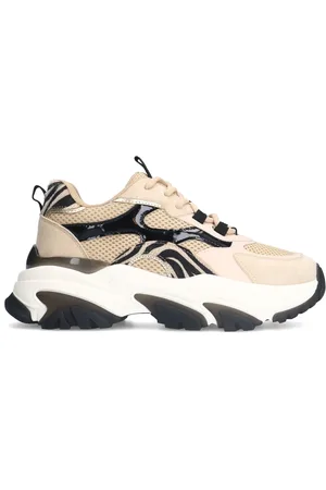 Sacha Zebra sneakers met zwarte details