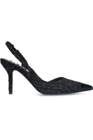 Sacha Zwarte slingback pumps