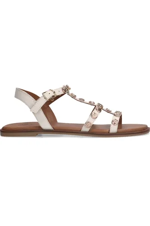 Sacha Sandalen met goudkleurige details