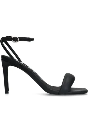 Sacha Zwarte sandalen met naaldhak