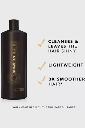 Sebastian Professional Dark Oil Lightweight Shampoo 1000ml