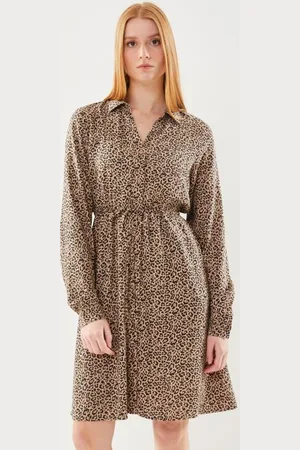 Pieces PCNOVA LS TIE DRESS NOOS BC CP by