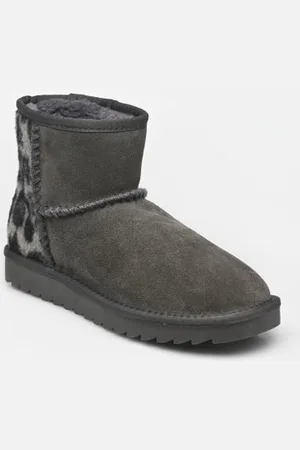 Colors of California Winter boot leo wool and Suede by