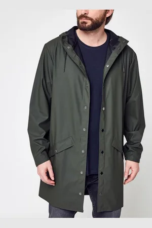 Rains Long Jacket W3 - Unisexe M by