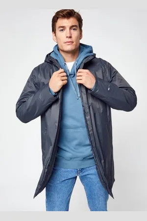 Rains Padded Nylon Coat N Men by