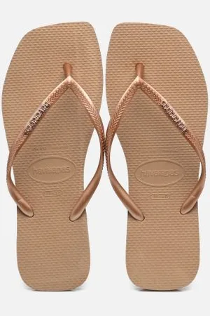 Havaianas Slim Square Logo Metallic by